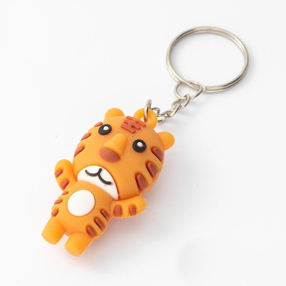 Tiger Chinese Zodiac Quirky‎ Keychains for Luck~~NWOT